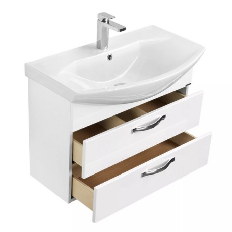 Тумба с раковиной Aquaton Ария 80 М
