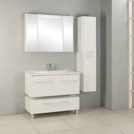 Комод Aquaton Мадрид 100 М с ящиком белый
